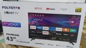 The Latest Polystar 43" Smart TV(PV-HK43FLSM)