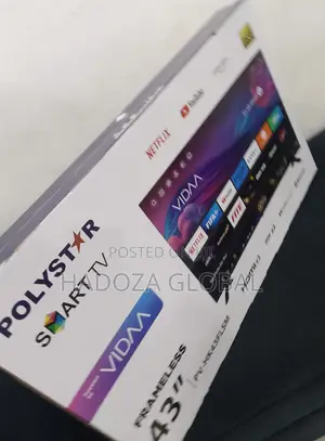 The Polystar Excellent 43" Smart Tv (Brand New)