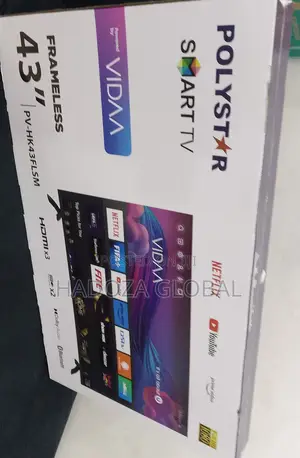 Polystar 43inches Smart Tv-Top Selling (PV-HK43FLSM)
