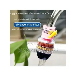 6 Layers Tap Water Filter Water Purifier - 1pc