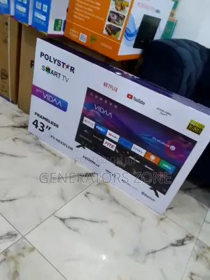 The New Polystar 43"Smart TV