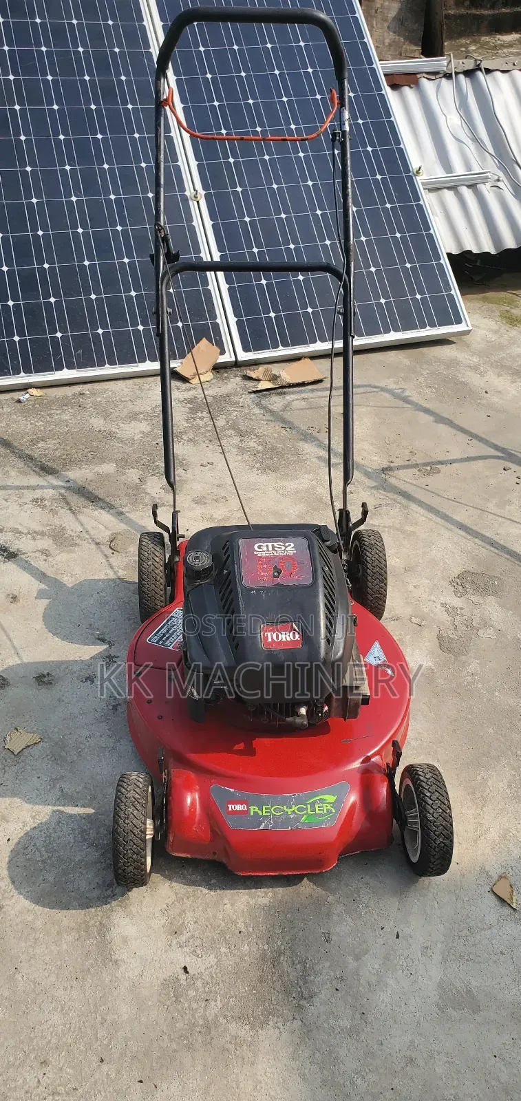 U.K Use Lawn Mower Machine 6.5hp