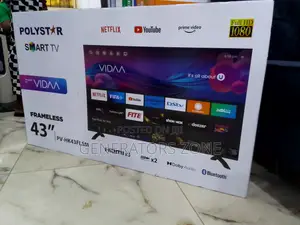 Quality Polystar 43" Smart TV