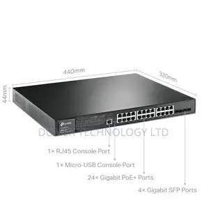 Jetstream 28-Port Gigabit L2+ Managed Switch With 24-Port Po