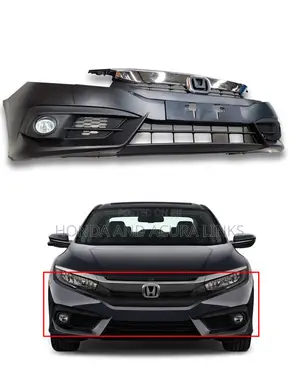Complete Fr Bumper Honda Civic 2016---2019