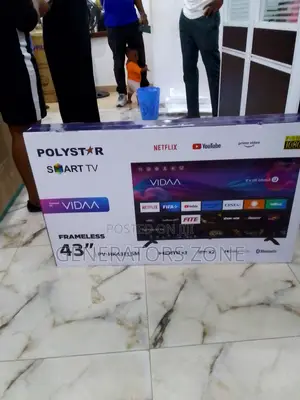 Latest Polystar 43" Smart TV