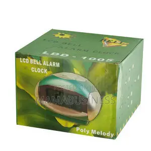 LCD Bell Alarm Clock LCD-901