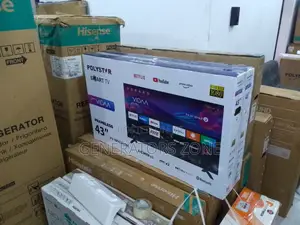 Good Quality Polystar 43" Smart Tv{Hdmi+Usb+Dolby Audio}
