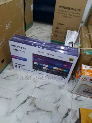 HDTV Compatible Polystar 43" Smart TV