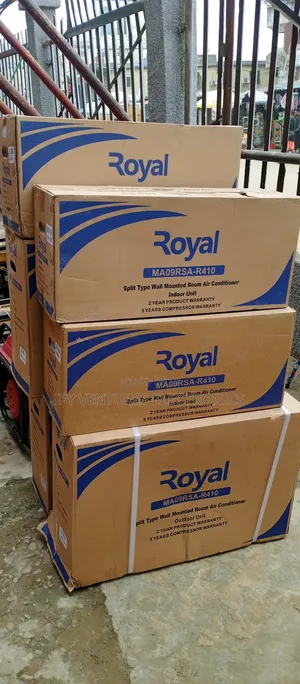 1hp Royal Split Unit Air Conditioner With 1 Year Warranty