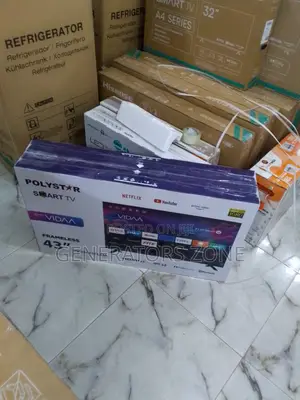 Polystar 43" Smart TV +Prime Video,Netflix,Youtube,Usb