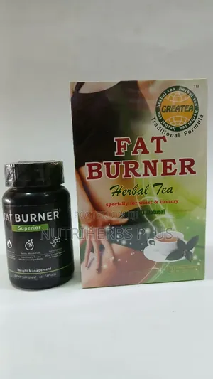 Fat Bunner Superior + Fat Burner Herbal Tea: For Waist Trime