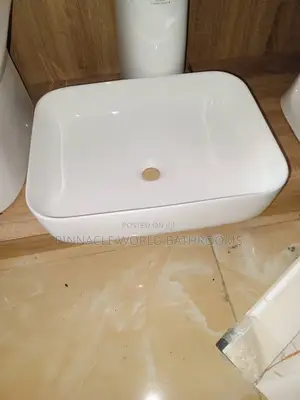 White Countertop Washing Hand Basin