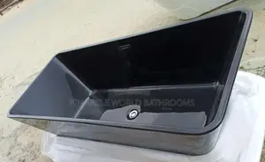 England Black Square Bathroom Bathtub 009