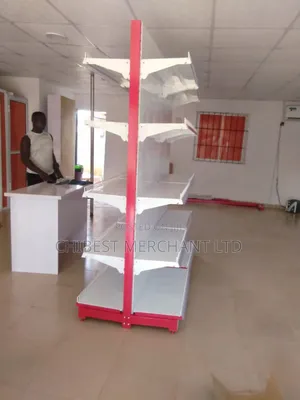Double Sided Super Market Shelves