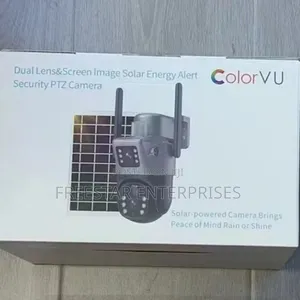 4g Solar Powered CCTV Camera. Dual Lens Cctv, Sim Card, Tf.