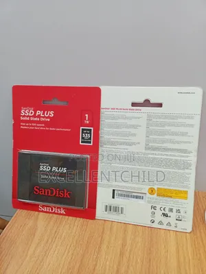 Sandisk 1tb Sata SSD Plus With Up to 535 Read and Write Speeds