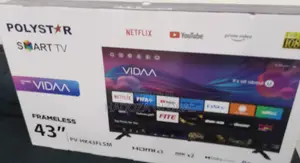 Best New-Polystar 43"Smart TV Available PV-HK43FLSM