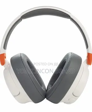 JBL Jr460nc Wireless Noise Cancelling Kids Headphones -White