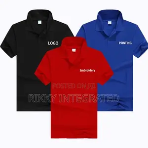 Screen Printing Branding for Polos Sport Wears
