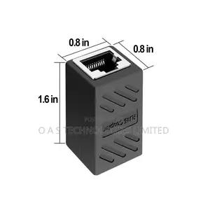 ZUZONG RJ45 Inline Coupler Ethernet Extender Cat7 Cat6 Cat5e