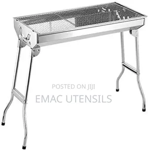 Foldable Free Standing Stainless BBQ Charcoal Gril