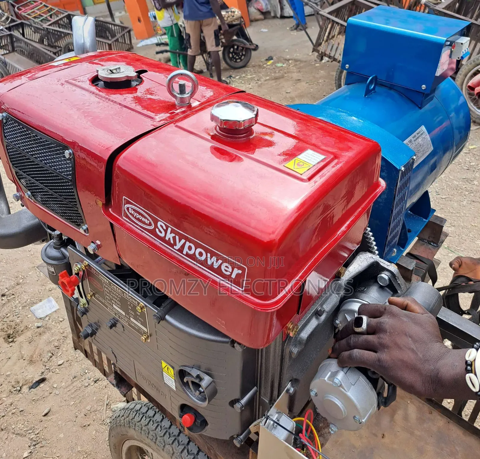 (30kva)Basic Diesel Generator With 1125 Engine 100% Copper