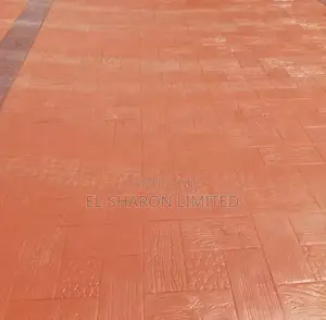 Floor and Wall Stamped Concrete