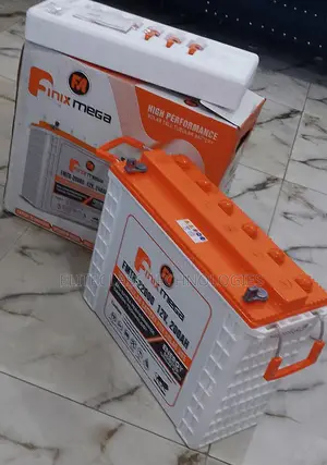 New Finix Mega Tubular Battery 12v/200ah