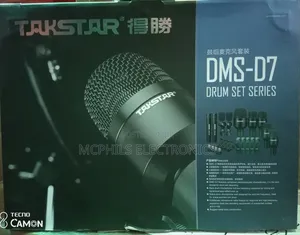 Takstar 7set Electret Condenser Drum Microphone Kits