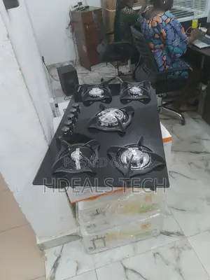 Polystar 5 Burner in Built Gas Hop Cooker 