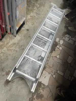 8 by 2 Steps Aluminum Upstrong Ladder 16 Steps