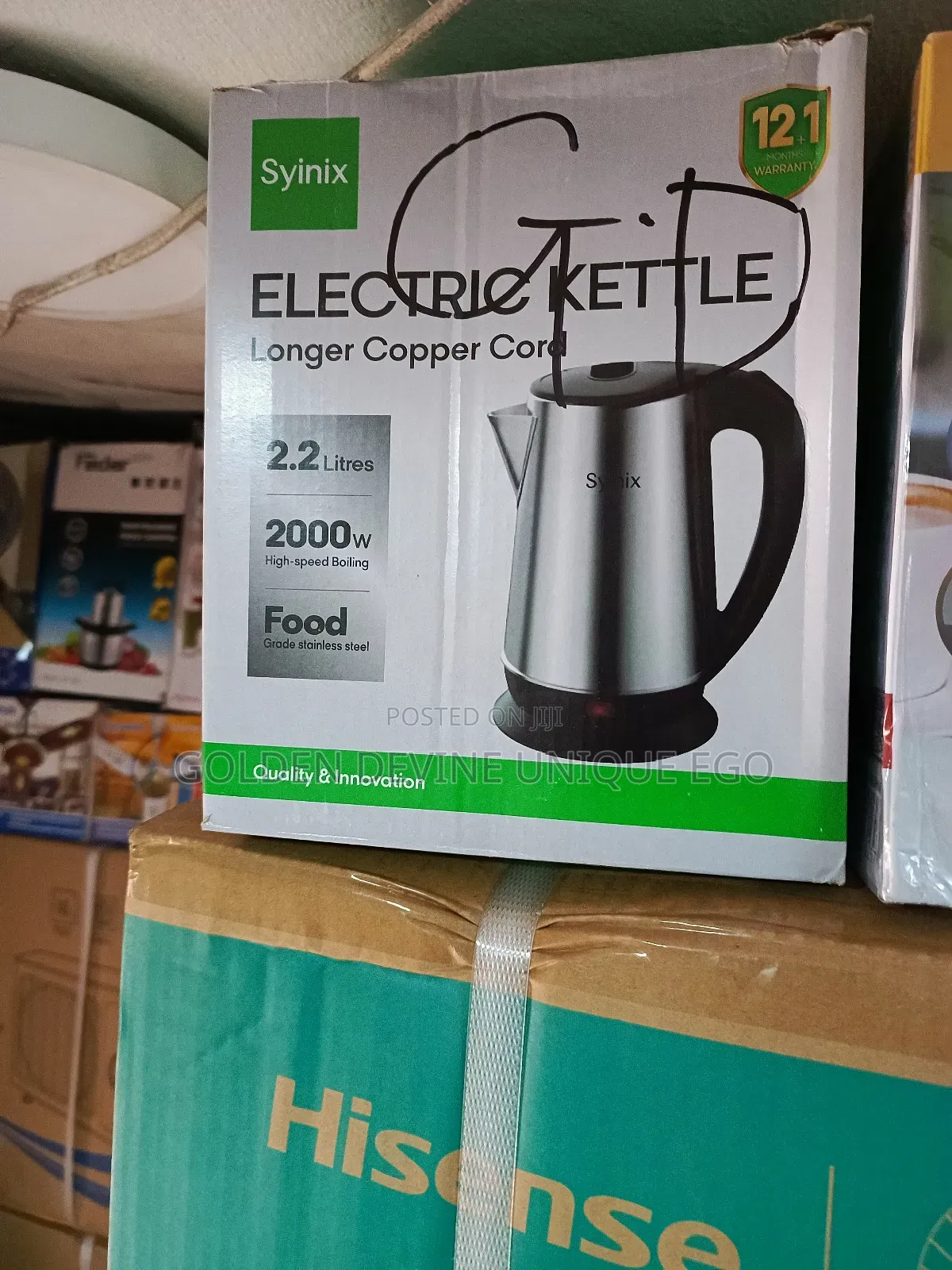 Syinix Electric Kettle