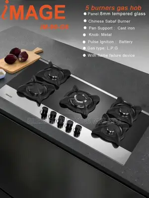 I-Mage Inbuilt Gas Cooker 5 Gas Burners