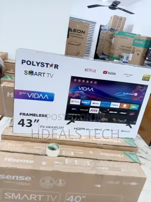 43 Inches Smart Television - Polystar