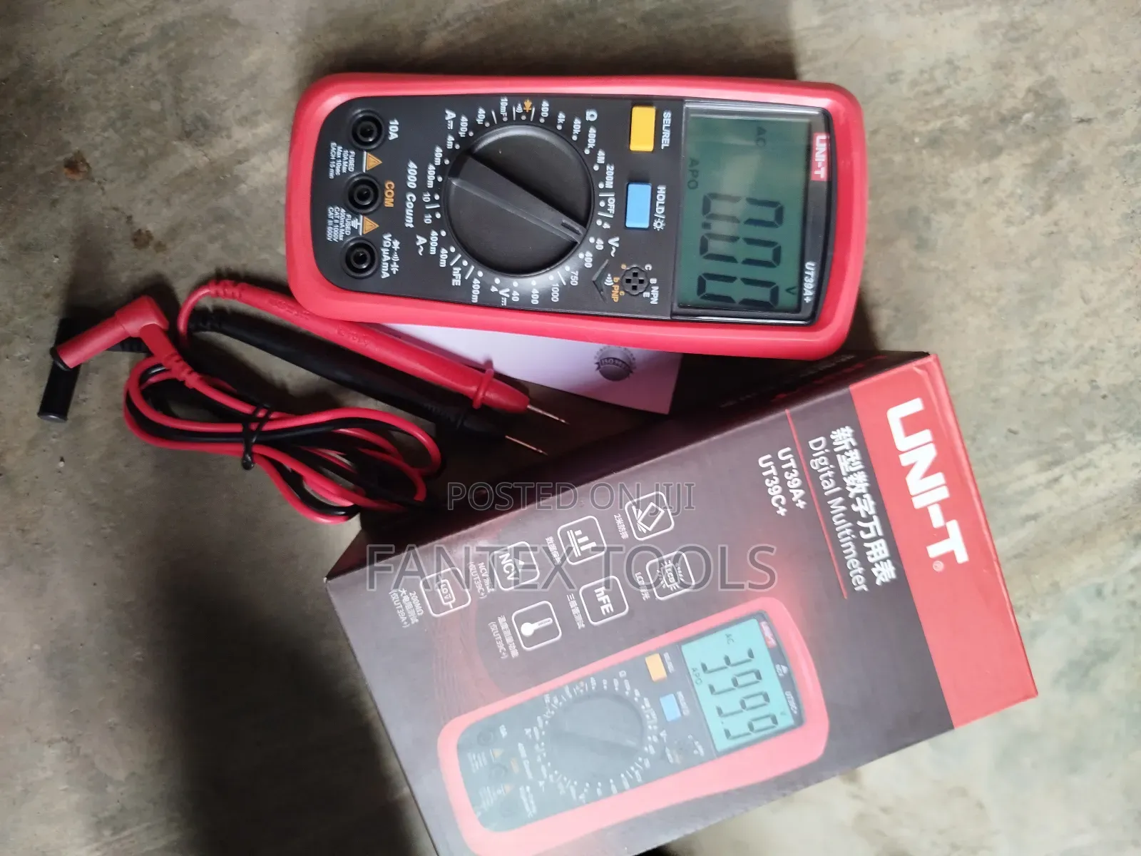 Digital Multimeter Ut39a+