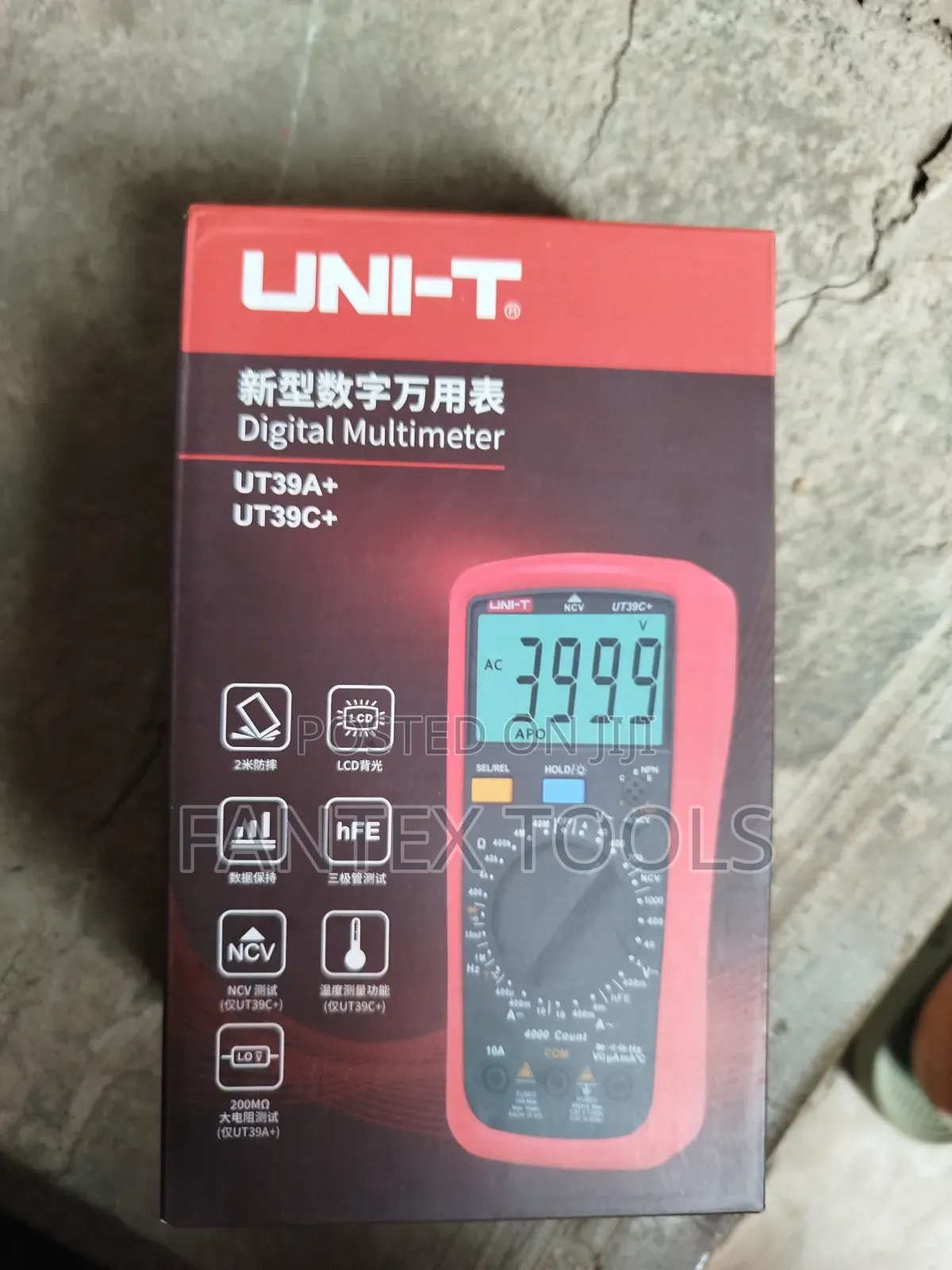 Digital Multimeter Ut39a+
