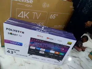 Very Easy to Use Polystar 43" Smart Tv{Pv-Hk43flsm}