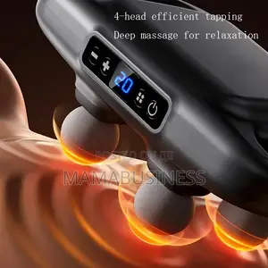 4-head Handheld Deep Tissue Massage Gun