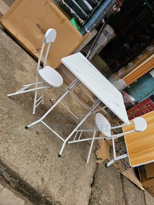 A Foldable Table and Chairs
