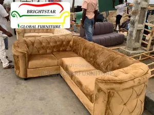 Championgold Lshape Sofa Chair(AVAILABLE)Pay Once Deliver