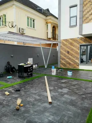 Stamped Concrete Floor Finishing