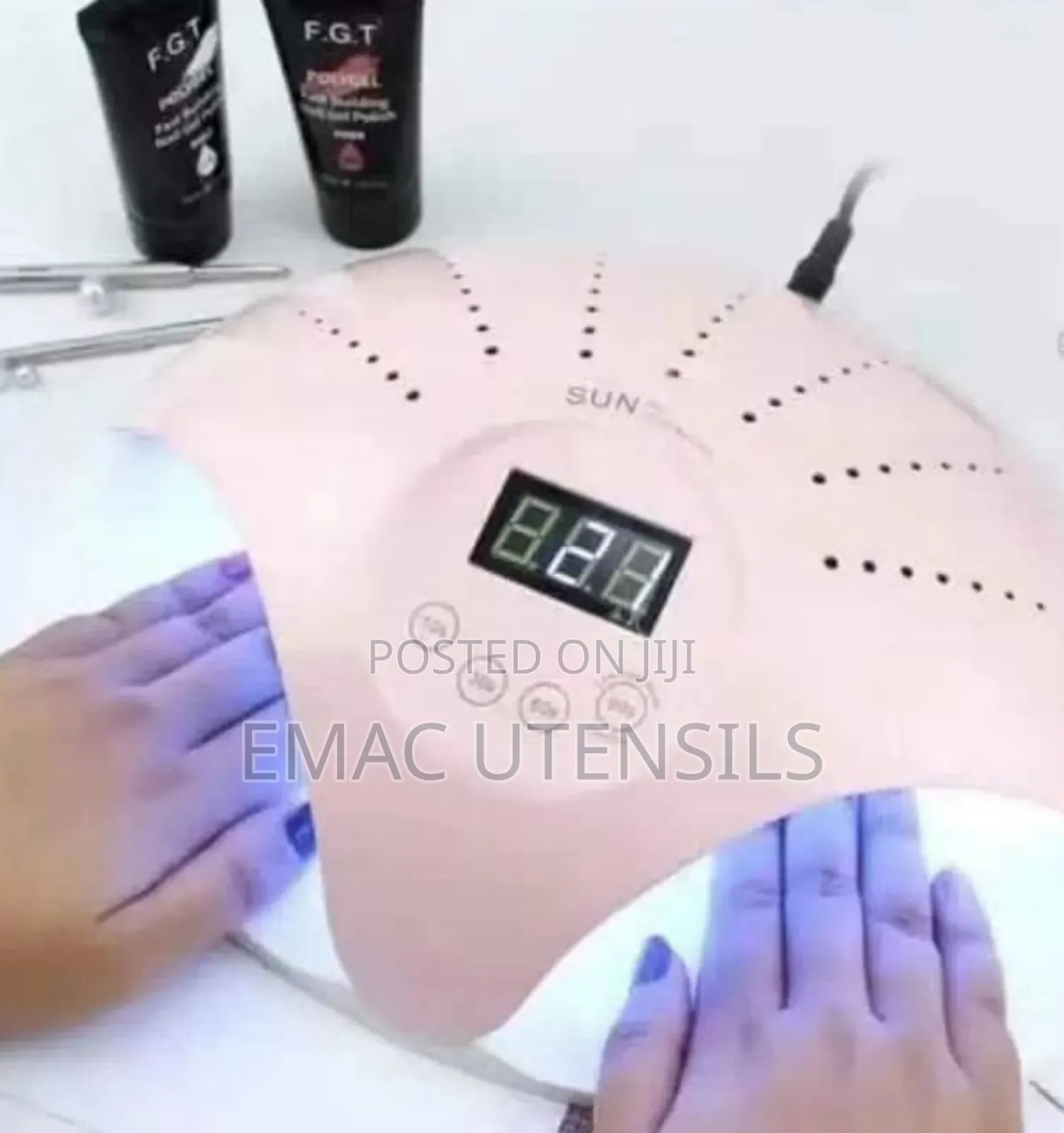 2 Hand Nail Dryer With LED Light