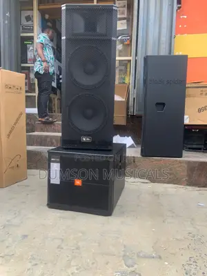 Jbl Single Sub And Full Ranger Spider Professional Speaker