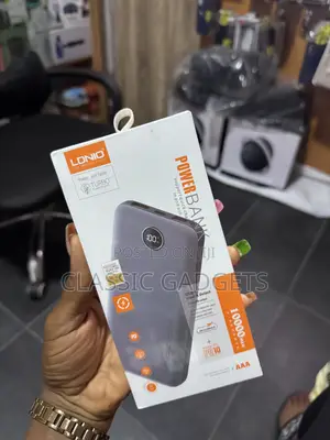 Ldnio Pq10 Ultraslim LED Digital Display Power Bank 10000mah
