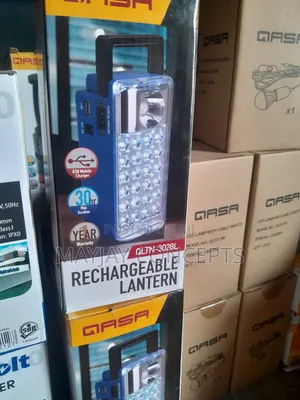 Qasa Rechargeable Lantern With Usb Jack for Phone Charge
