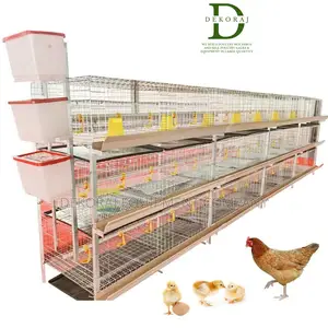 Efficient Farming With Imported H Type 120 Poultry Cages
