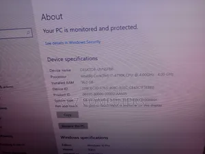 Desktop Computer Asus 16GB Intel Core I7 HDD+SSD 640GB