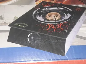 Supersony Single Glass Table Top Gas Burner