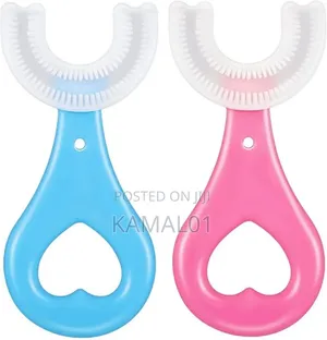 U Shaped Manual Toothbrush Brush for Kids.